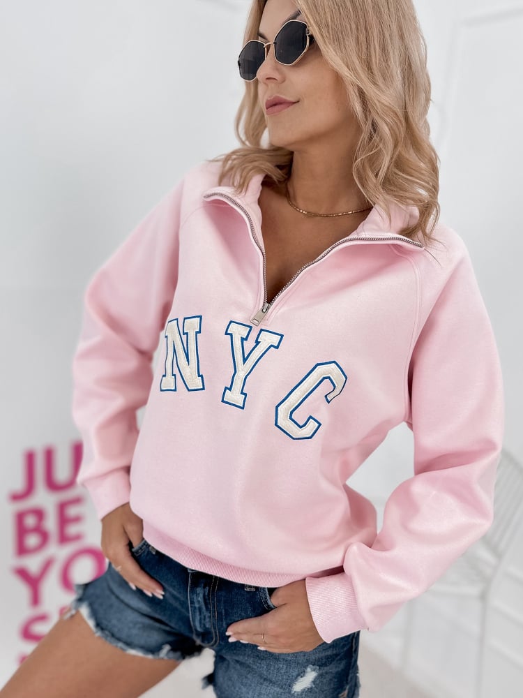 BLUZA RENO PUDROWY RÓŻ