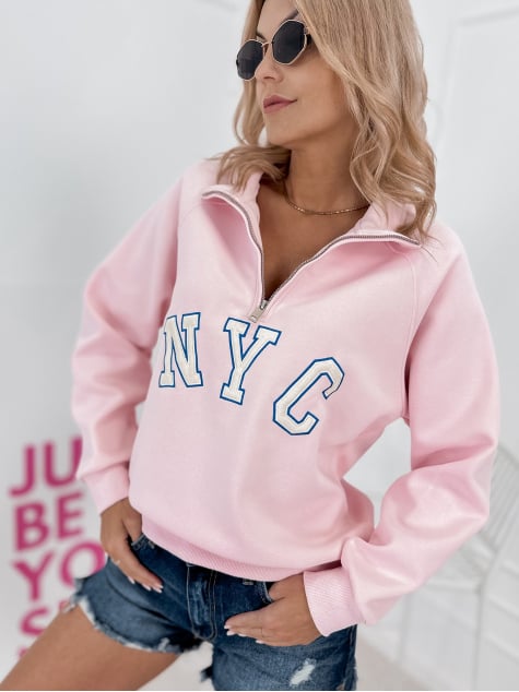 BLUZA RENO PUDROWY RÓŻ