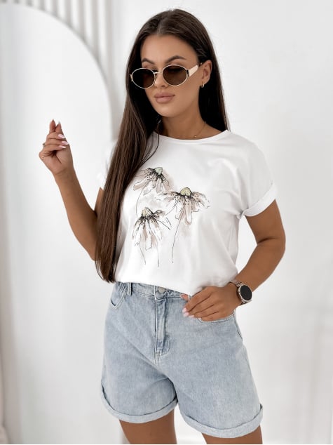 BLUZKA ROWLINS BIAŁA