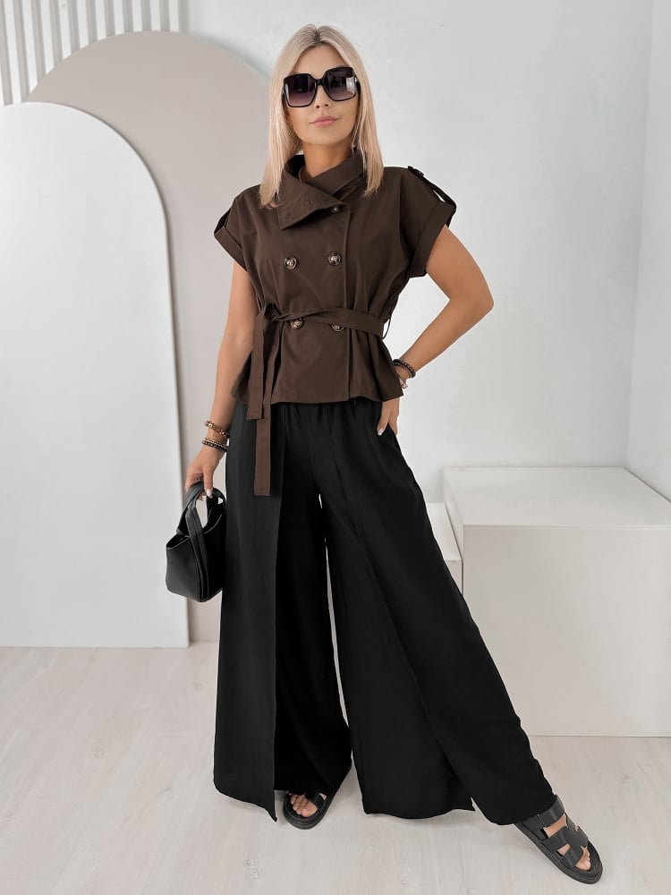 KAMIZELKA DINSKY BRĄZOWA