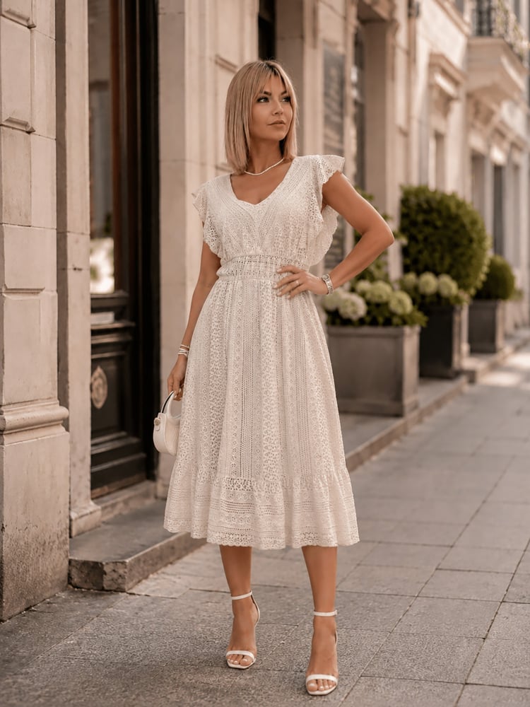 SUKIENKA HERMIONE BEŻOWA