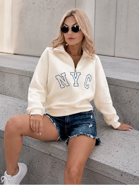 BLUZA RENO JASNOBEŻOWA