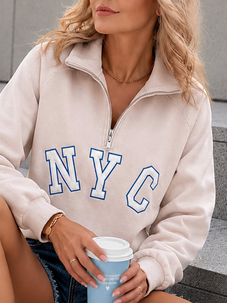 BLUZA RENO CIEMNOBEŻOWA
