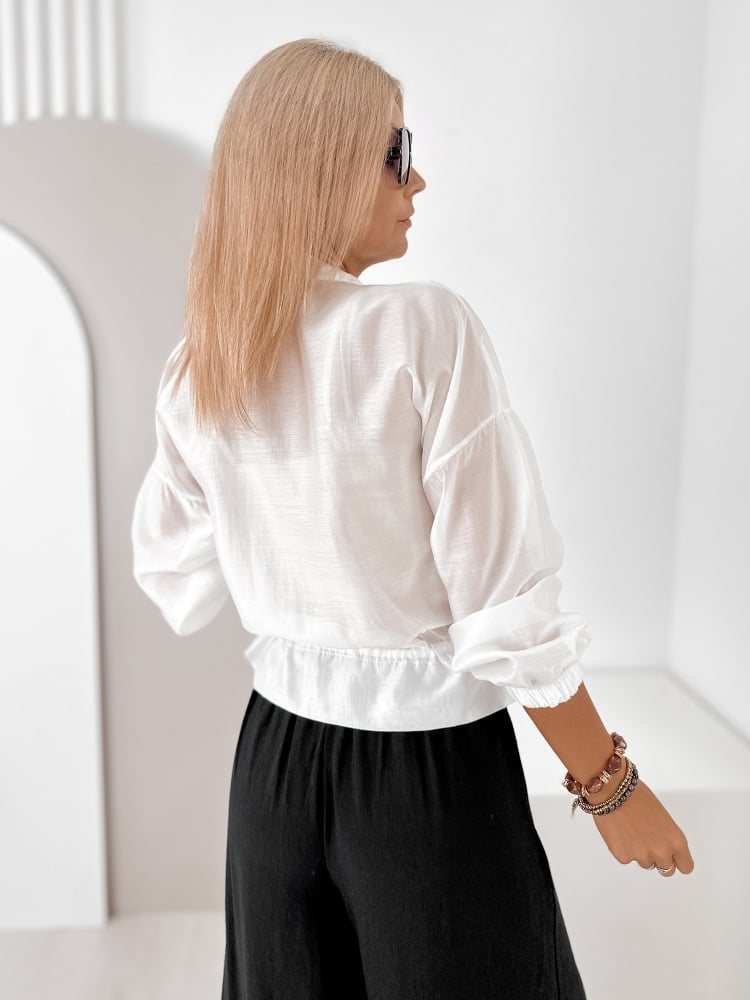 BLUZA CANOVA BIAŁA