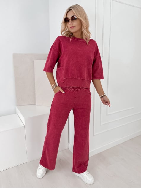 KOMPLET ONESCO MALINOWY