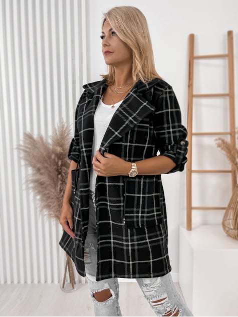 PŁASZCZ KEPASSA CZARNY