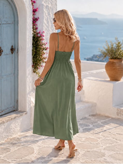 SUKIENKA ALBERS KHAKI
