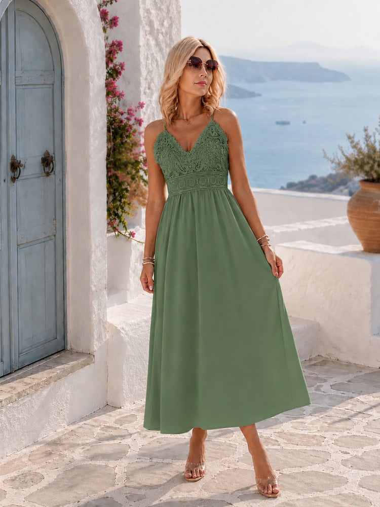 SUKIENKA ALBERS KHAKI