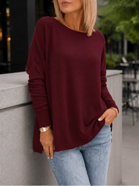 SWETER TROMSO BORDOWY