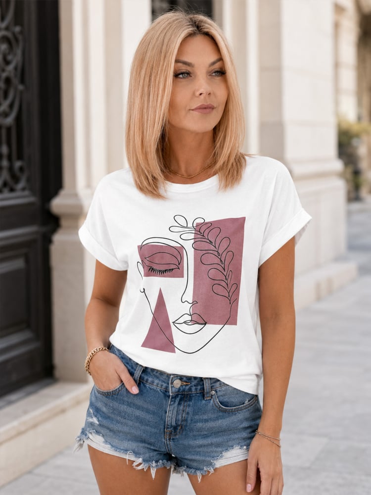 BLUZKA CORRINA BIAŁA