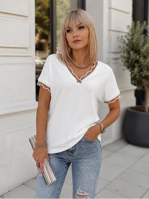 BLUZKA FERROL BIAŁA