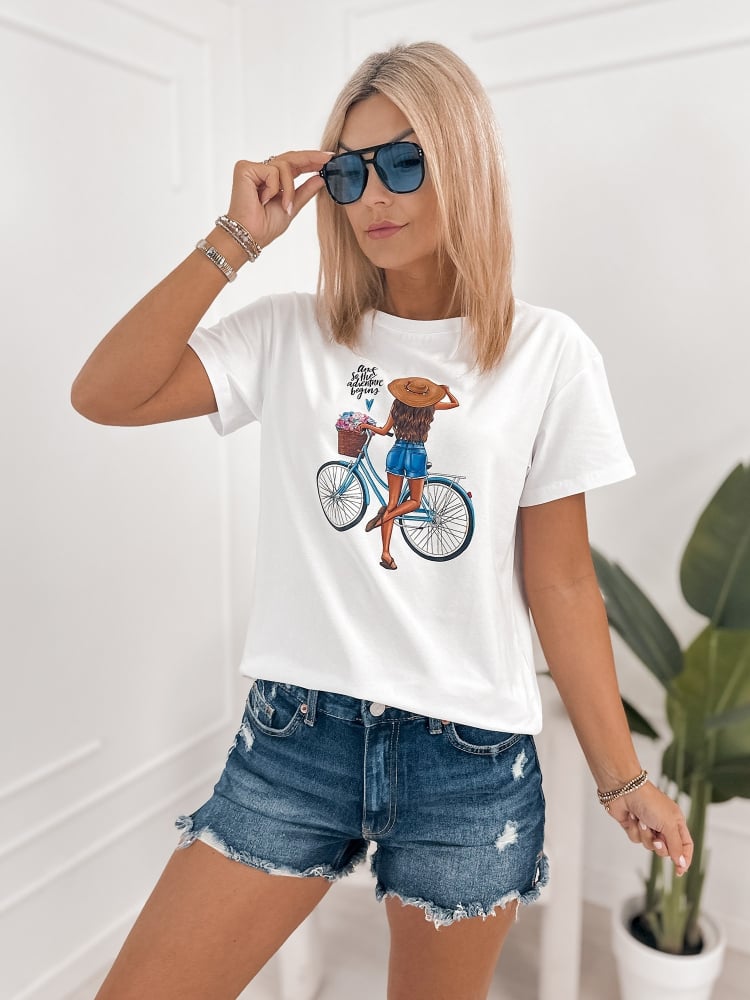 BLUZKA SANTACRUZ BIAŁA