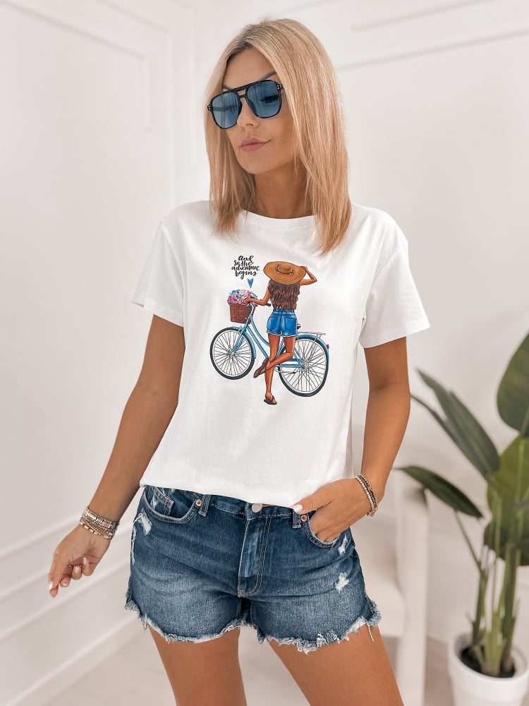 BLUZKA SANTACRUZ BIAŁA