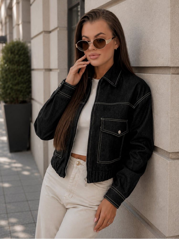 KURTKA PATRICIA CZARNA
