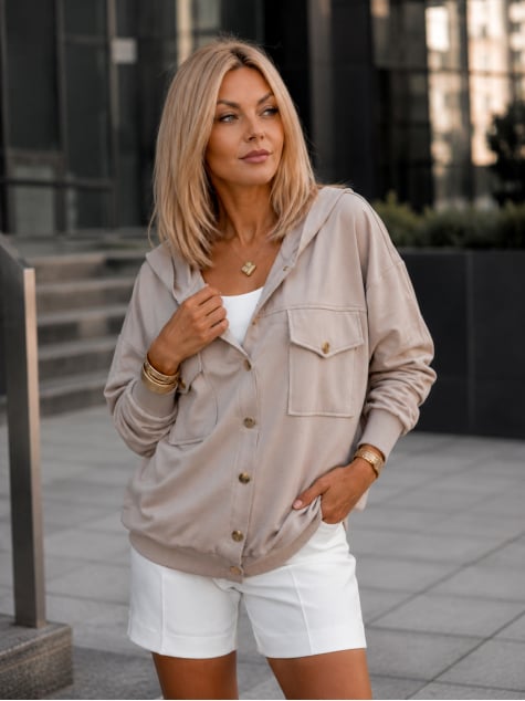 BLUZA MINAKO BEŻOWA