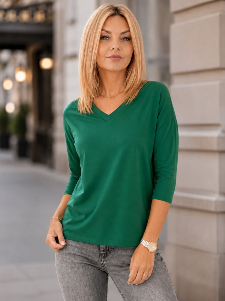 BLUZKA SHANDON ZIELONA