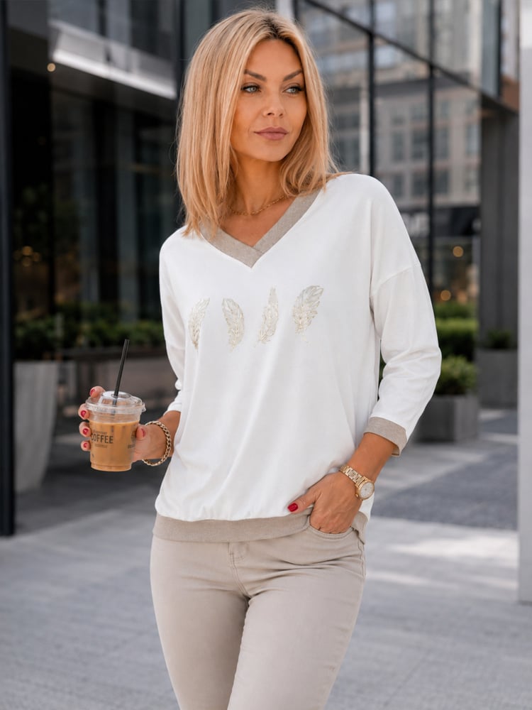 BLUZKA ROSSIE ECRU