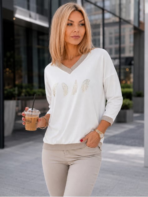 BLUZKA ROSSIE ECRU