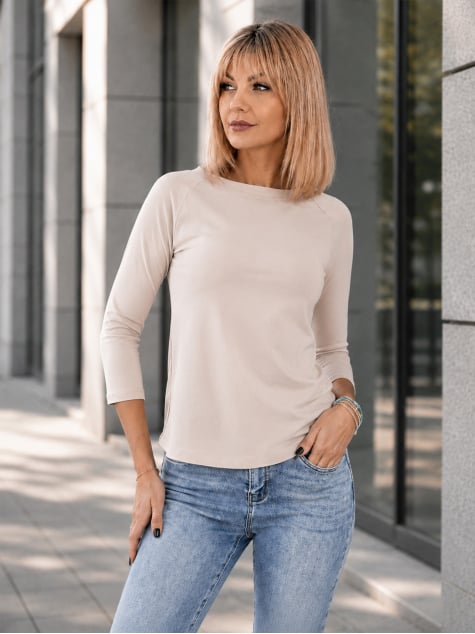 BLUZKA IRMA BEŻOWA