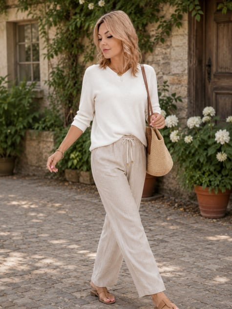 SWETER VERONA ECRU