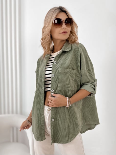 KOSZULA SZTRUKSOWA MARAT KHAKI