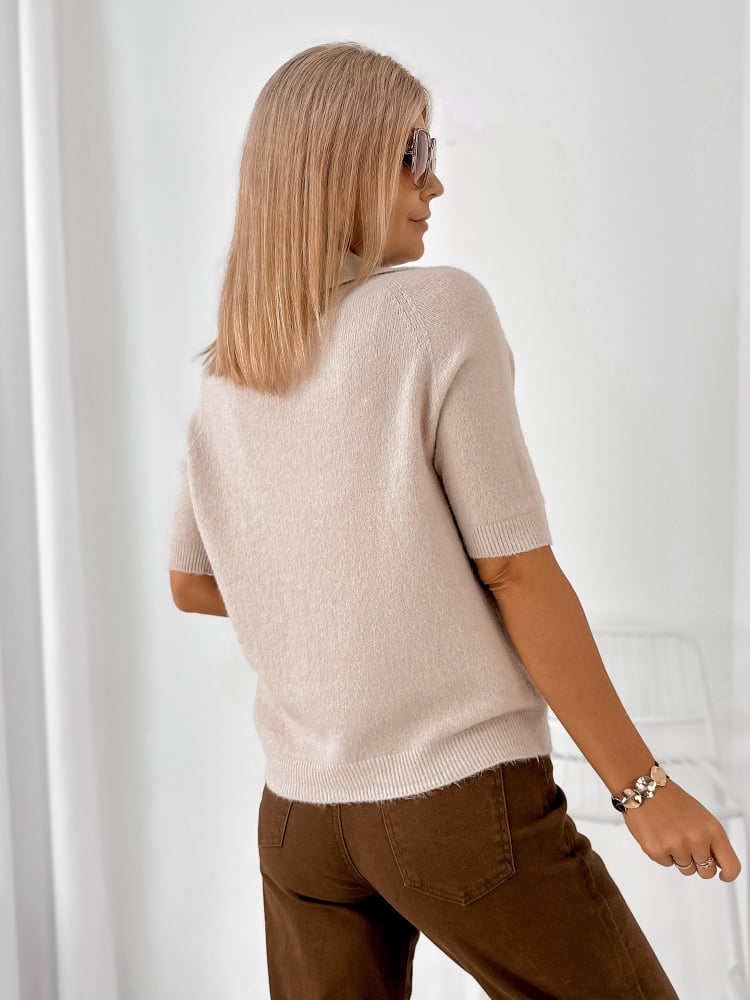 SWETER CONEL BEŻOWY