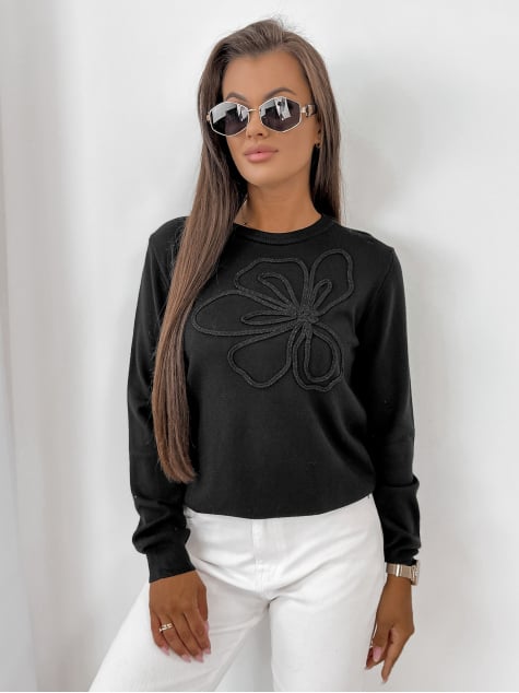 SWETER JORAM CZARNY