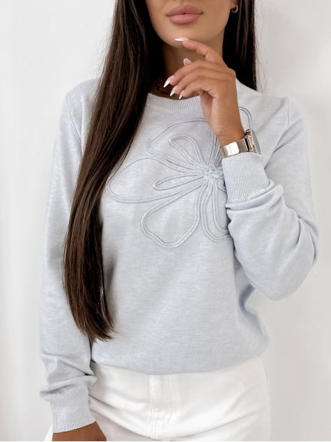 SWETER JORAM SZARY