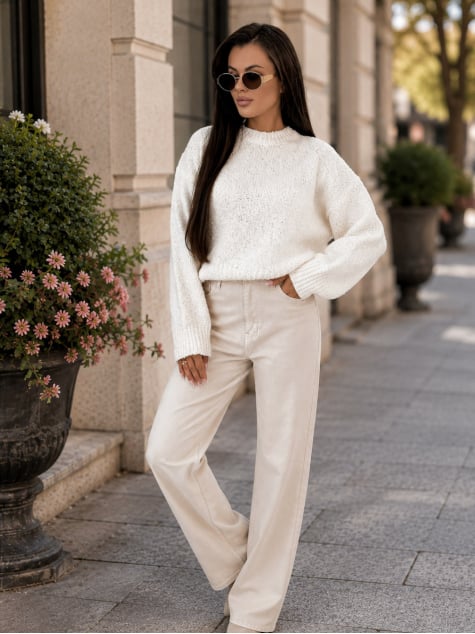 SWETER SEYONE ECRU