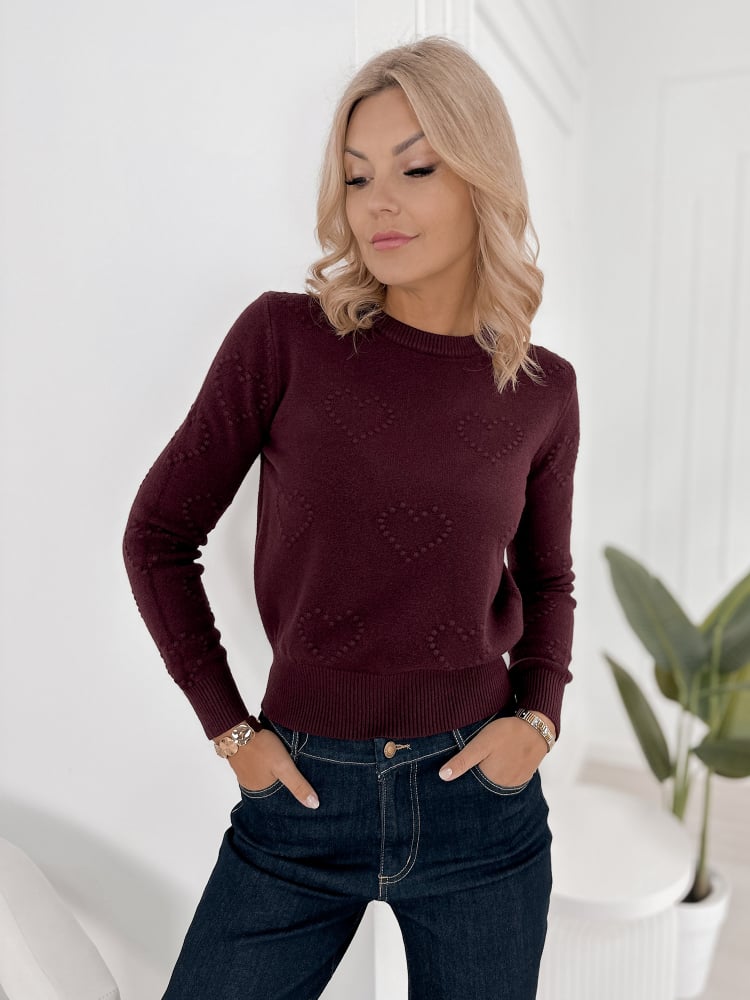 SWETER EZARIAN BORDOWY