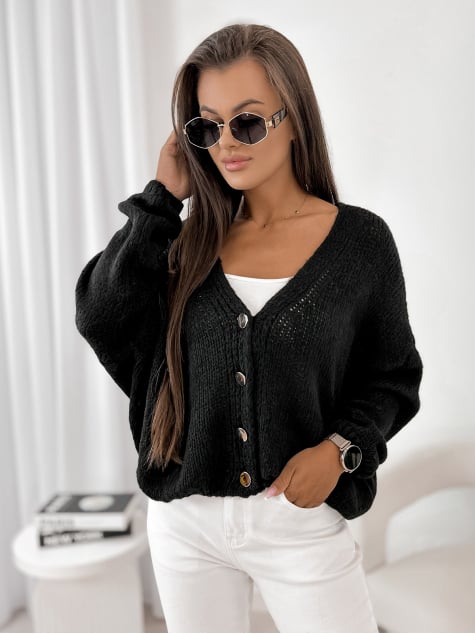 SWETER COSTANZA CZARNY