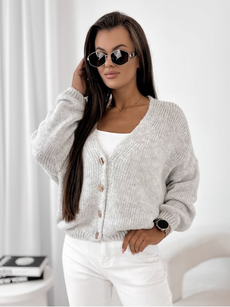 SWETER COSTANZA SZARY