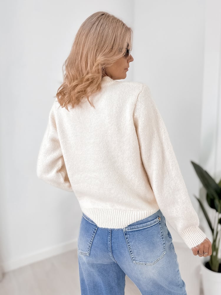 SWETER VISERIN ECRU
