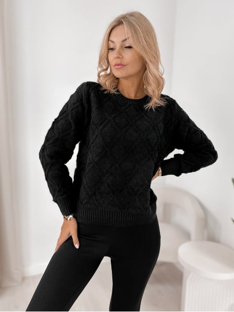 SWETER CULLYN CZARNY