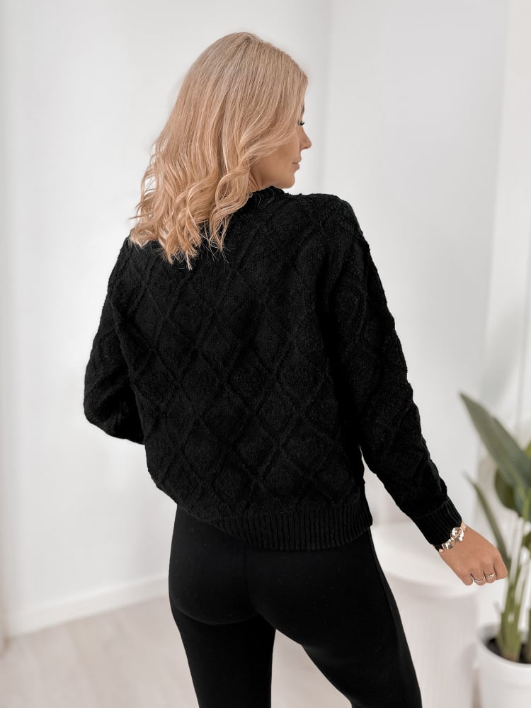 SWETER CULLYN CZARNY