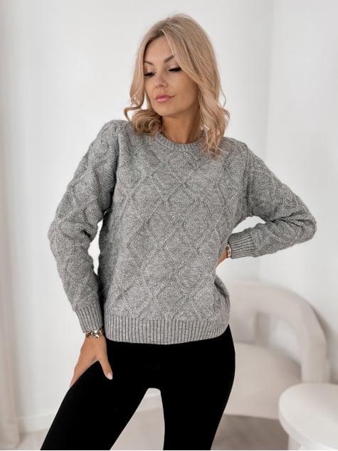 SWETER CULLYN SZARY