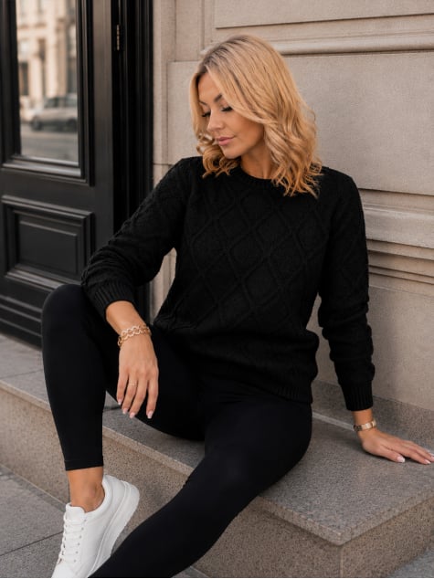 SWETER CULLYN CZARNY