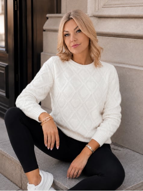 SWETER CULLYN ECRU