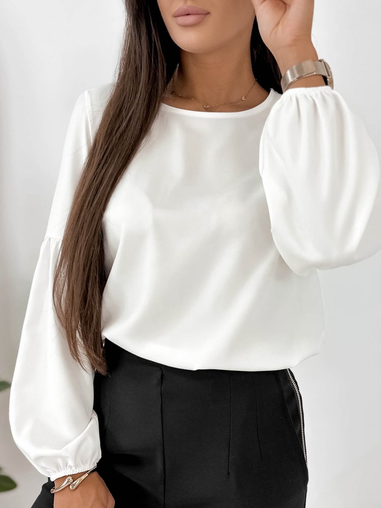 BLUZKA THERSA ECRU