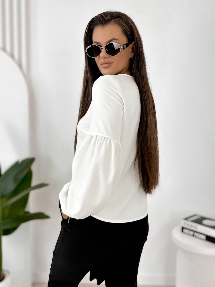 BLUZKA THERSA ECRU