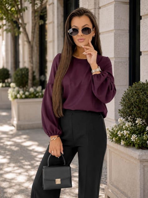 BLUZKA THERSA BORDOWA