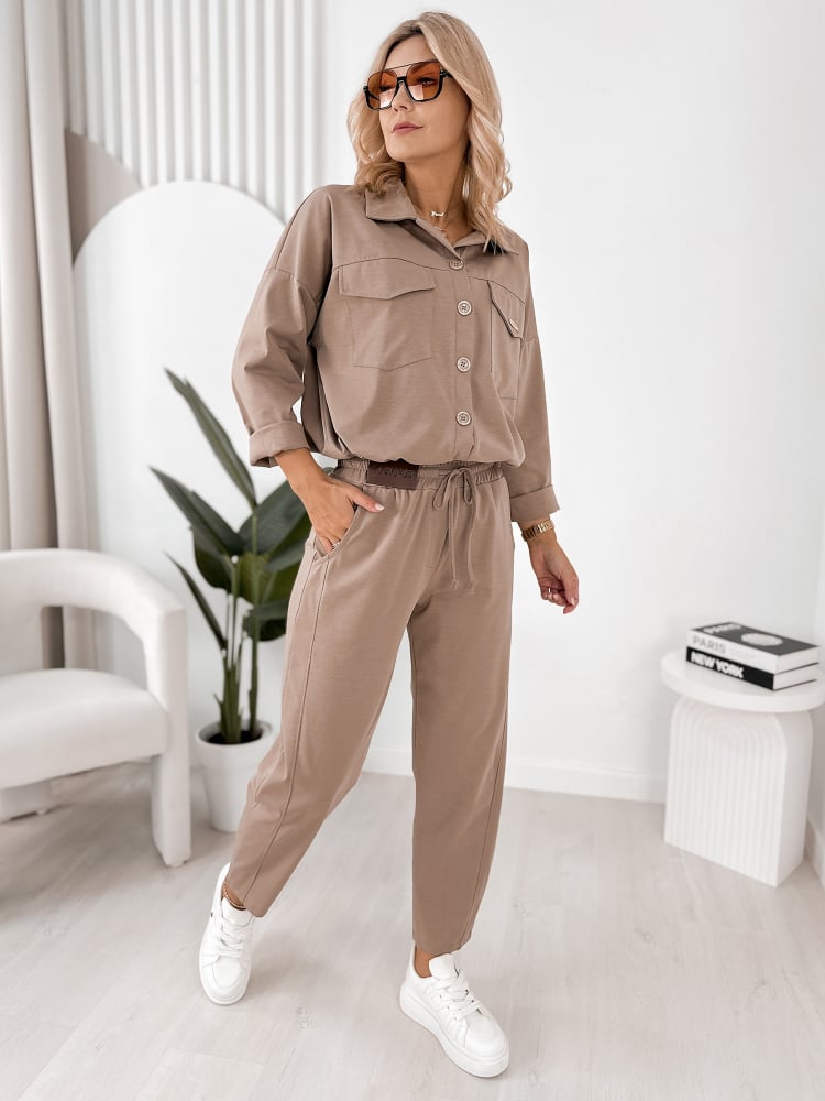 BLUZA LAROCE BEŻOWA