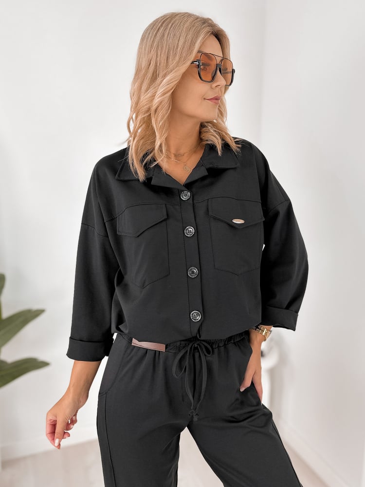 BLUZA LAROCE CZARNA