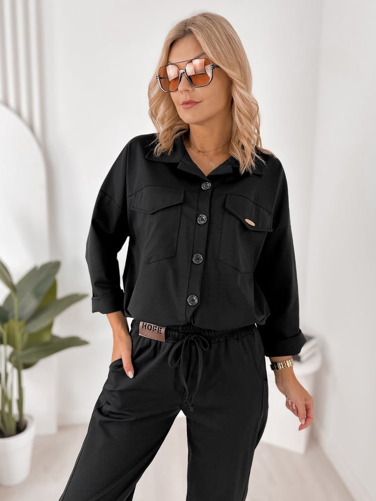 BLUZA LAROCE CZARNA