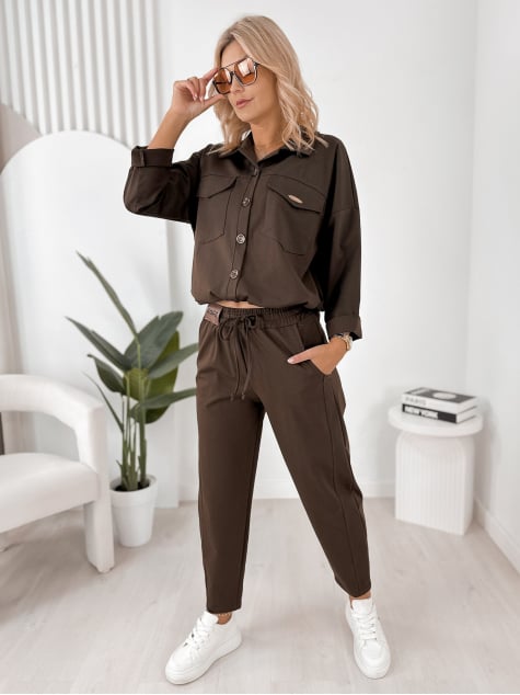 BLUZA LAROCE BRĄZOWA
