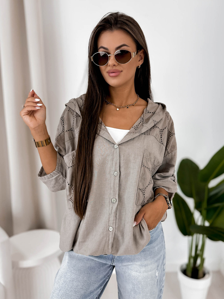 BLUZA ASTAR CIEMNOBEŻOWA
