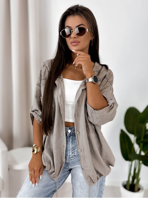 BLUZA ASTAR CIEMNOBEŻOWA