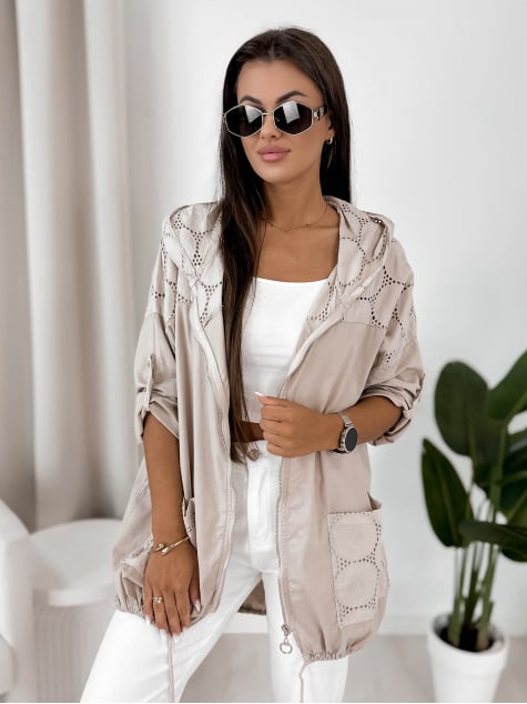 BLUZA JEMILA BEŻOWA