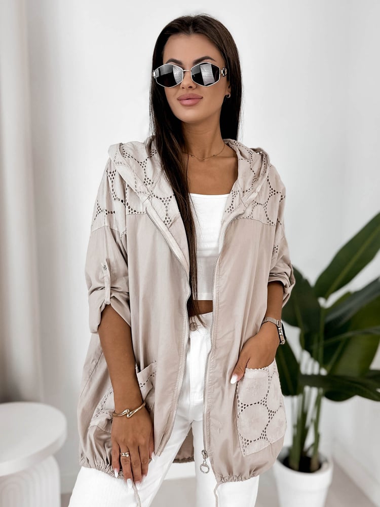 BLUZA JEMILA BEŻOWA