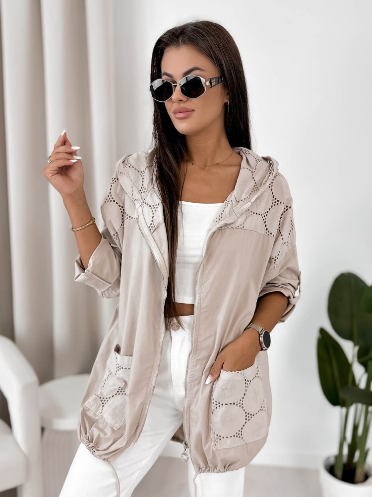 BLUZA JEMILA BEŻOWA